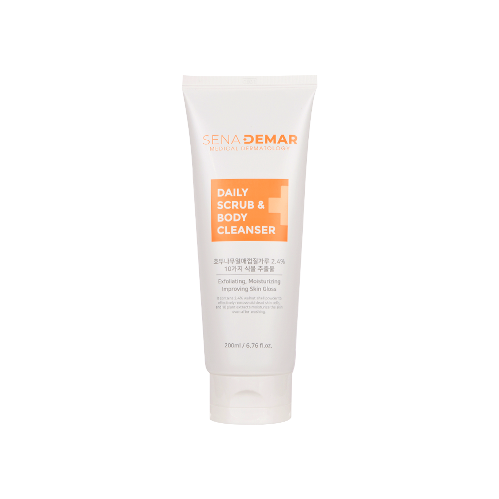 Chi tiết Sữa tắm tẩy tế bào chết toàn thân SENADEMAR DAILY SCRUB & BODY CLEANSER 200ml