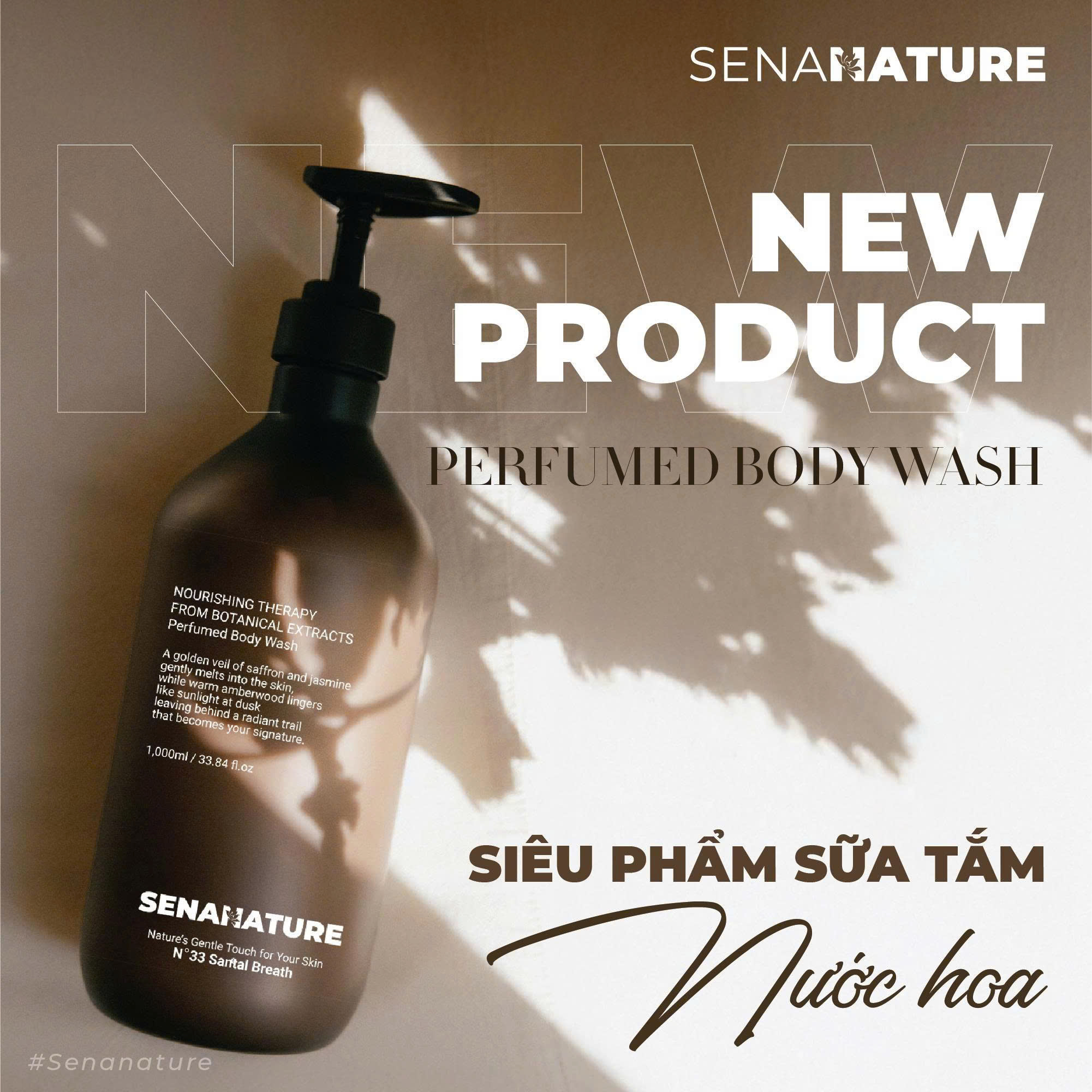 Chi tiết Sữa tắm nước hoa SENANATURE PERFUMED BODY WASH 1000ml